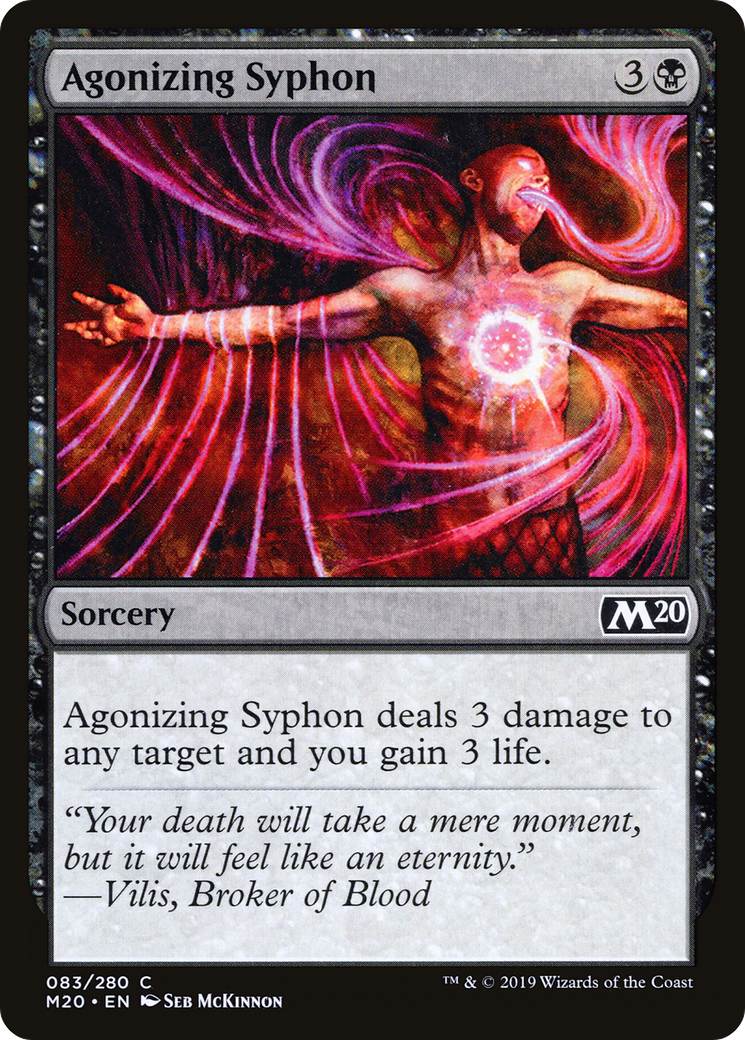 Agonizing Syphon (M20-083) - Core Set 2020