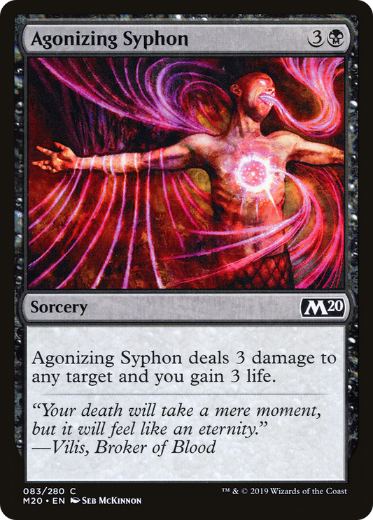 Agonizing Syphon (M20-083) - Core Set 2020