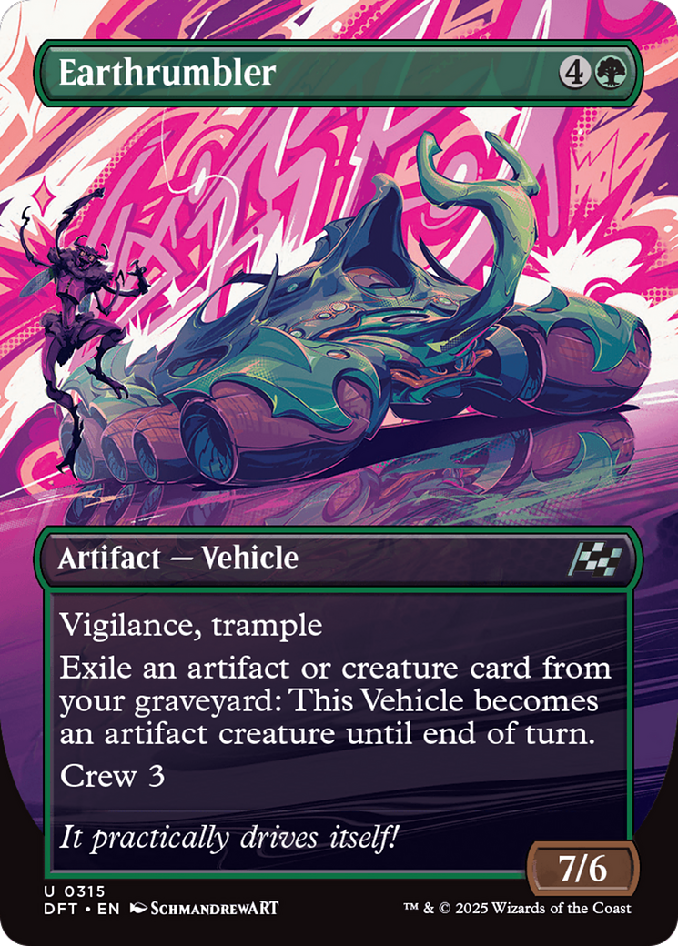 Earthrumbler  (Borderless)(DFT-315) - Aetherdrift