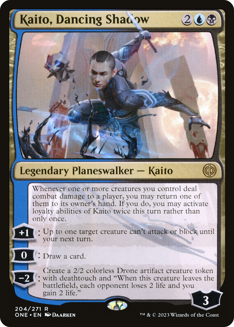 Kaito, Dancing Shadow (ONE-204) - Phyrexia: All Will Be One