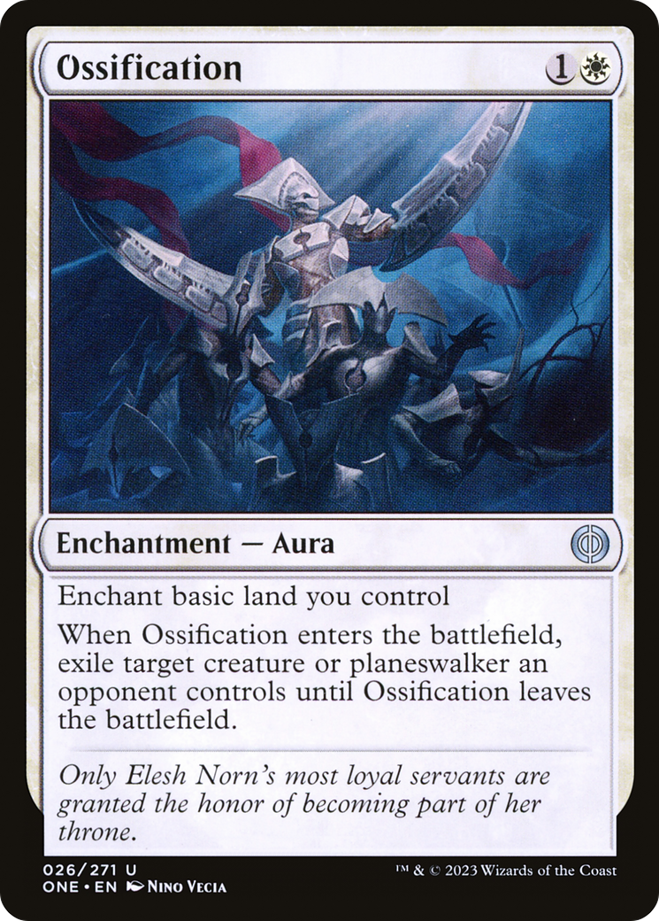 Ossification (ONE-026) - Phyrexia: All Will Be One Foil