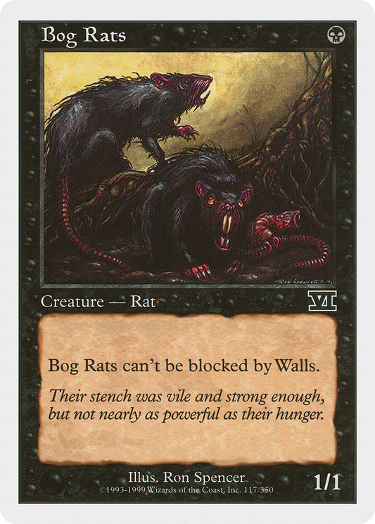 Bog Rats (6ED-117) - Classic Sixth Edition