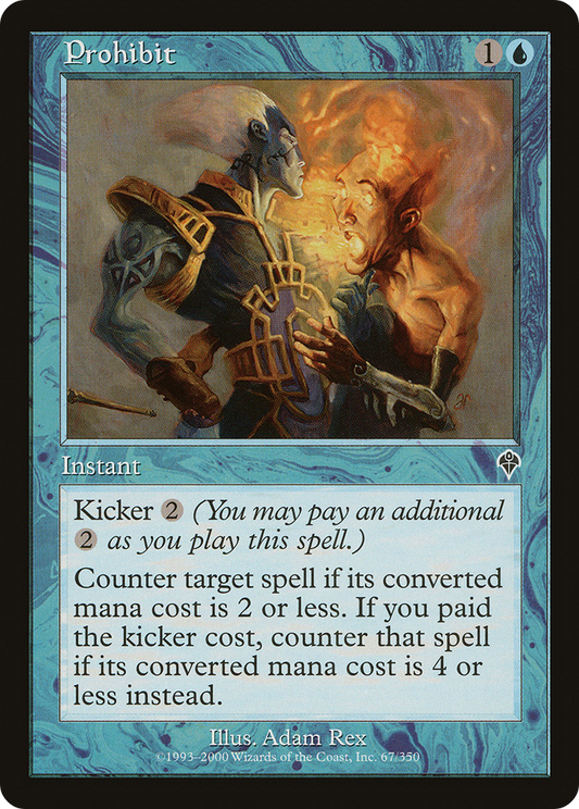 Prohibit (INV-067) - Invasion Foil