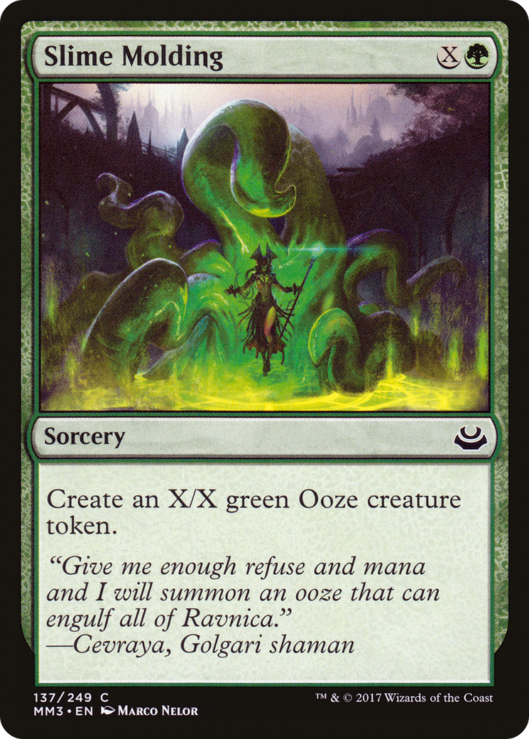 Slime Molding  (MM3-137) - Modern Masters 2017 Foil