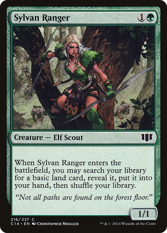 Sylvan Ranger (C14-216) - Commander 2014