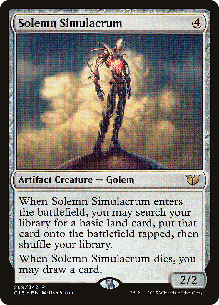 Solemn Simulacrum (C15-269) - Commander 2015