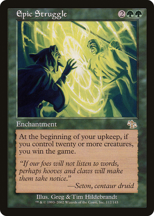 Epic Struggle (JUD-112) - Judgment Foil