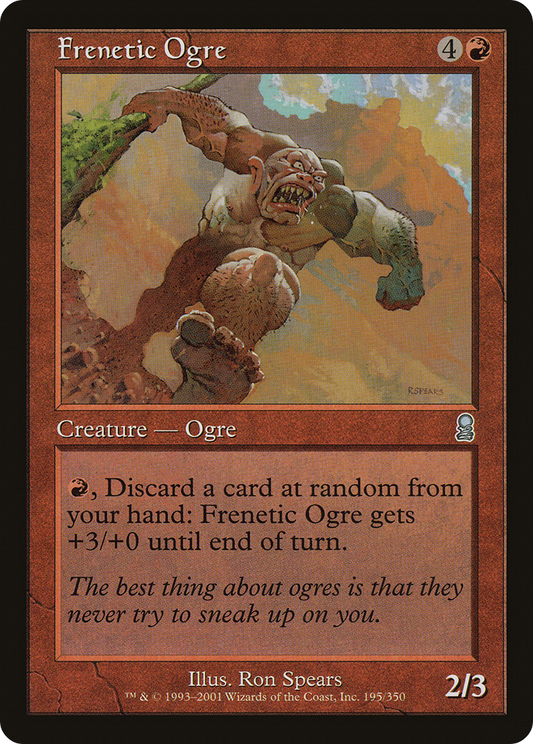 Frenetic Ogre (ODY-195) - Odyssey Foil