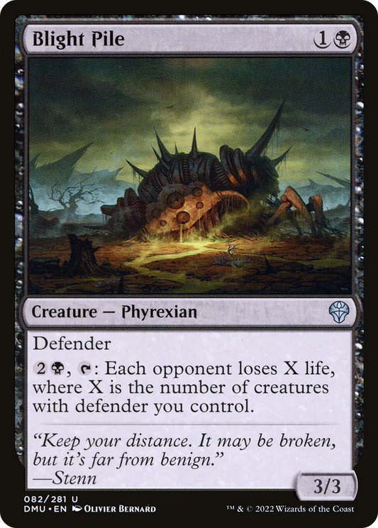 Blight Pile (DMU-082) - Dominaria United