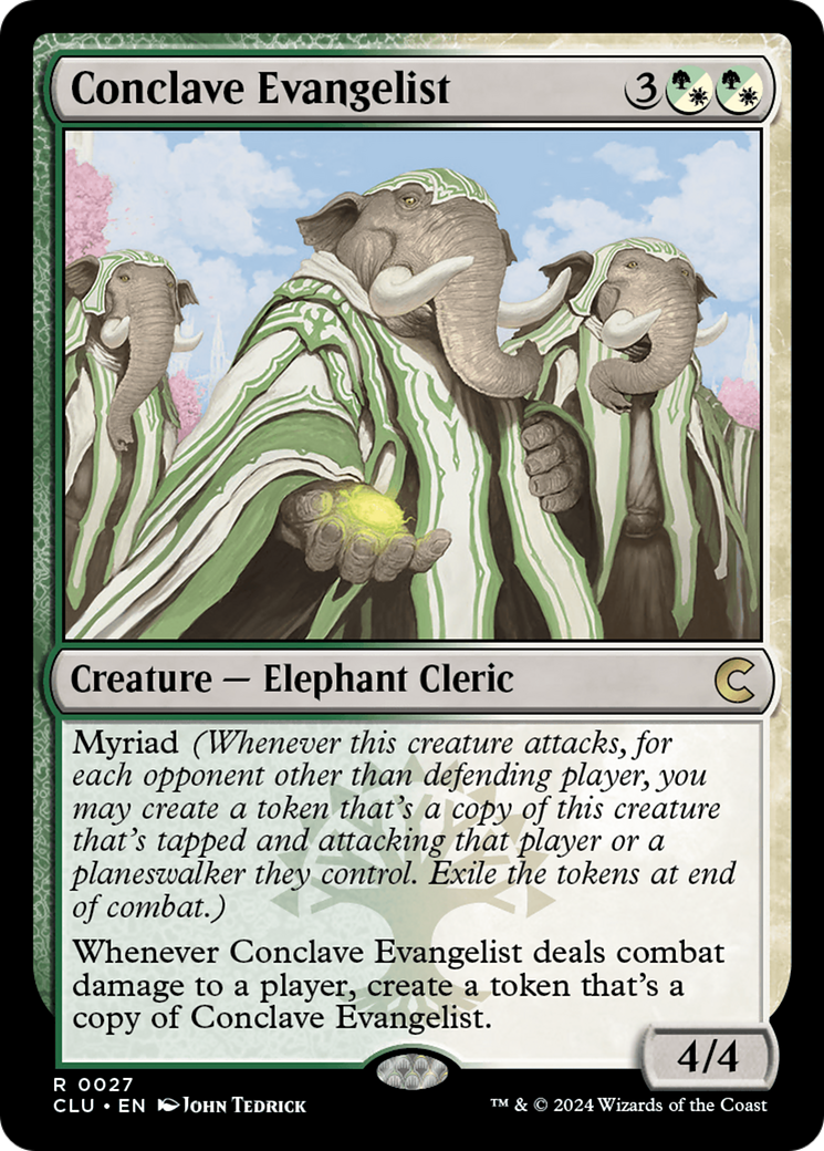 Conclave Evangelist (CLU-027) - Ravnica: Clue Edition