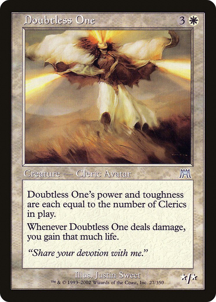 Doubtless One (ONS-027) - Onslaught Foil