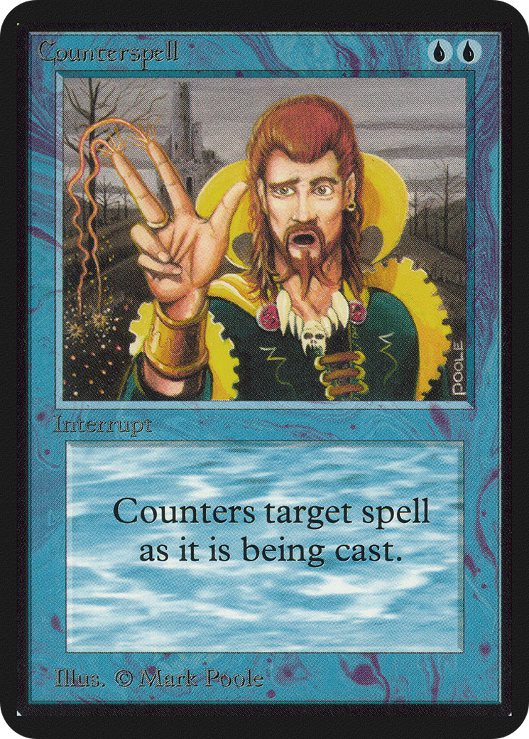 Counterspell (LEA-054) - Limited Edition Alpha