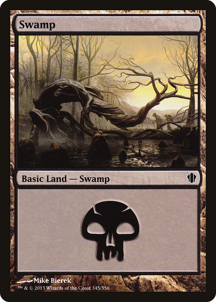 Swamp (C13-345) - Commander 2013