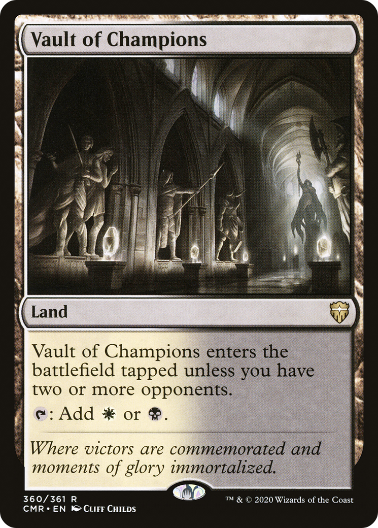 Vault of Champions (CMR-360) - Commander Legends