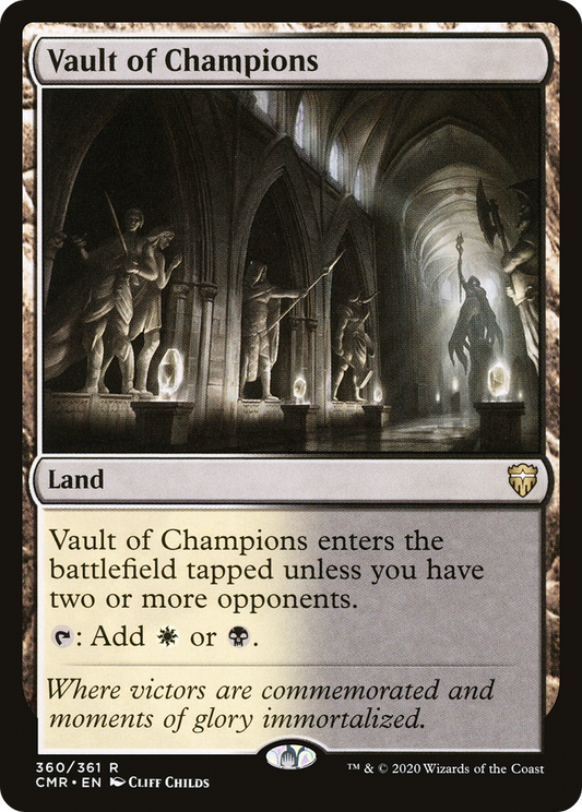 Vault of Champions (CMR-360) - Commander Legends