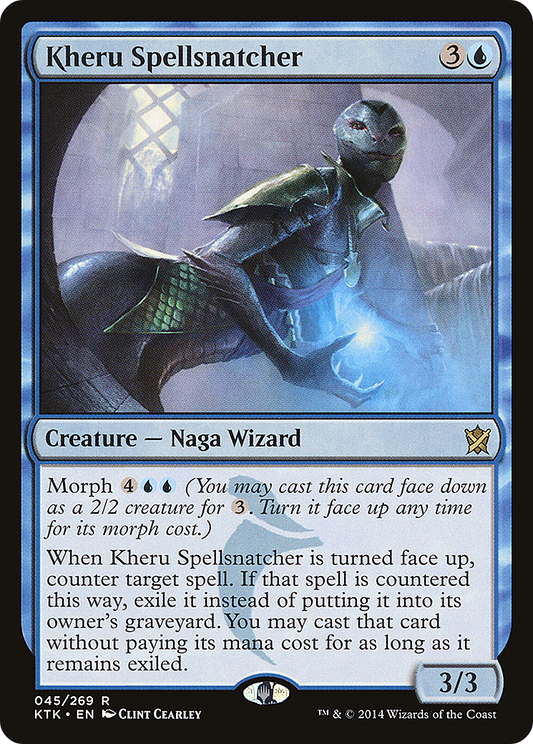 Kheru Spellsnatcher (KTK-045) - Khans of Tarkir Foil