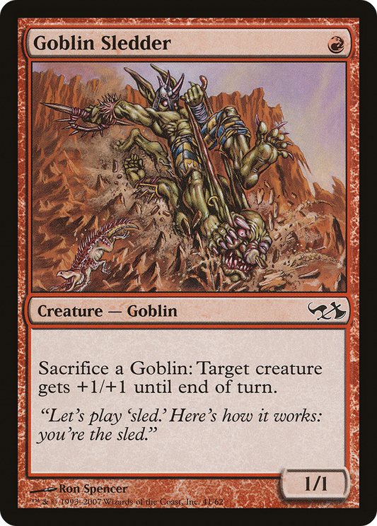 Goblin Sledder (DD1-041) - Duel Decks: Elves vs. Goblins