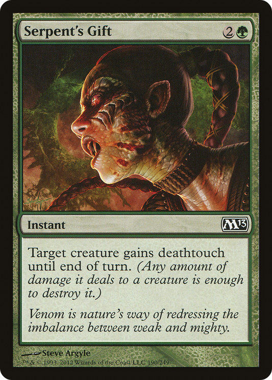 Serpent's Gift (M13-190) - Magic 2013