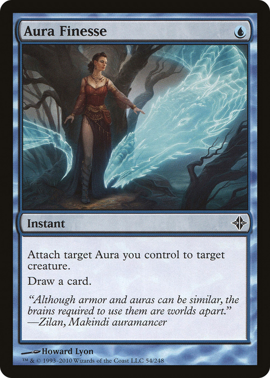 Aura Finesse (ROE-054) - Rise of the Eldrazi Foil