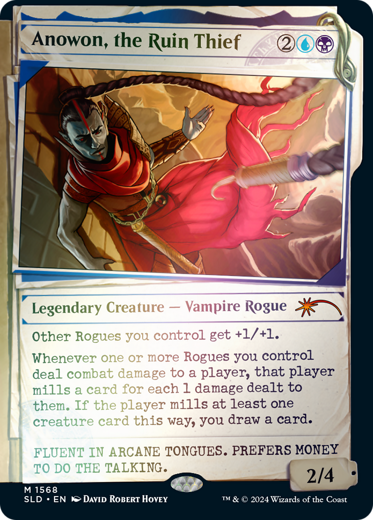 Anowon, the Ruin Thief (Rainbow Foil) (SLD-1568) - Secret Lair Drop: (Showcase) Foil