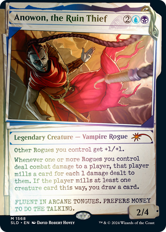 Anowon, the Ruin Thief (Rainbow Foil) (SLD-1568) - Secret Lair Drop: (Showcase) Foil
