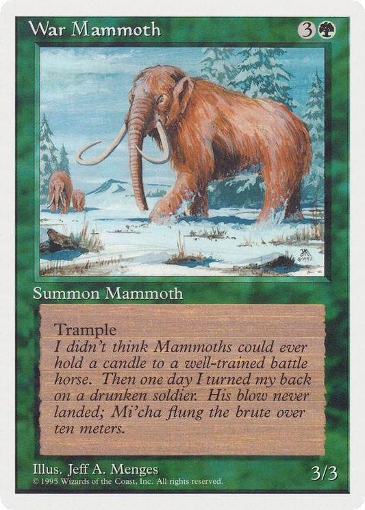 War Mammoth (RQS-044) - Rivals Quick Start Set