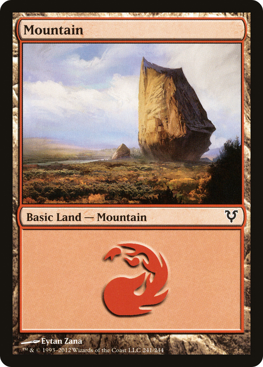 Mountain (AVR-241) - Avacyn Restored Foil