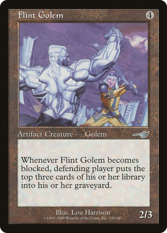 Flint Golem (NEM-130) - Nemesis