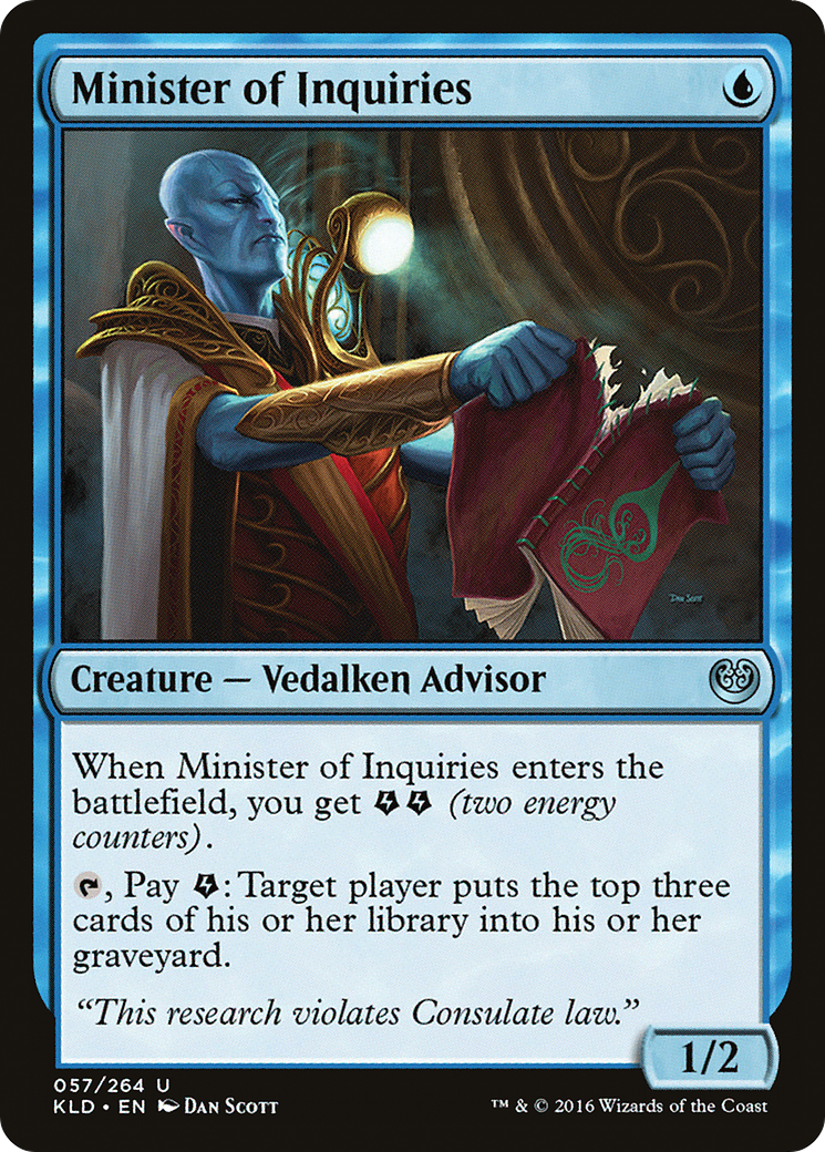 Minister of Inquiries (KLD-057) - Kaladesh