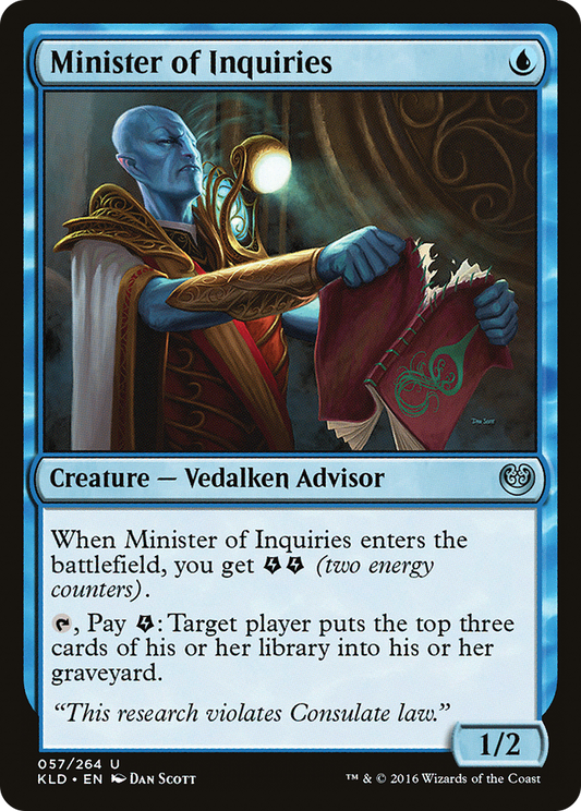 Minister of Inquiries (KLD-057) - Kaladesh