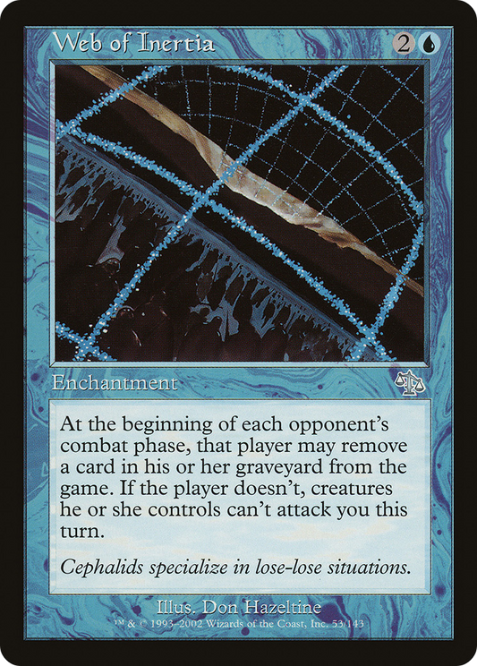 Web of Inertia (JUD-053) - Judgment Foil