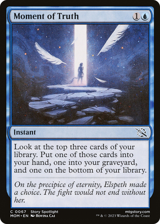 Moment of Truth (MOM-067) - March of the Machine Foil