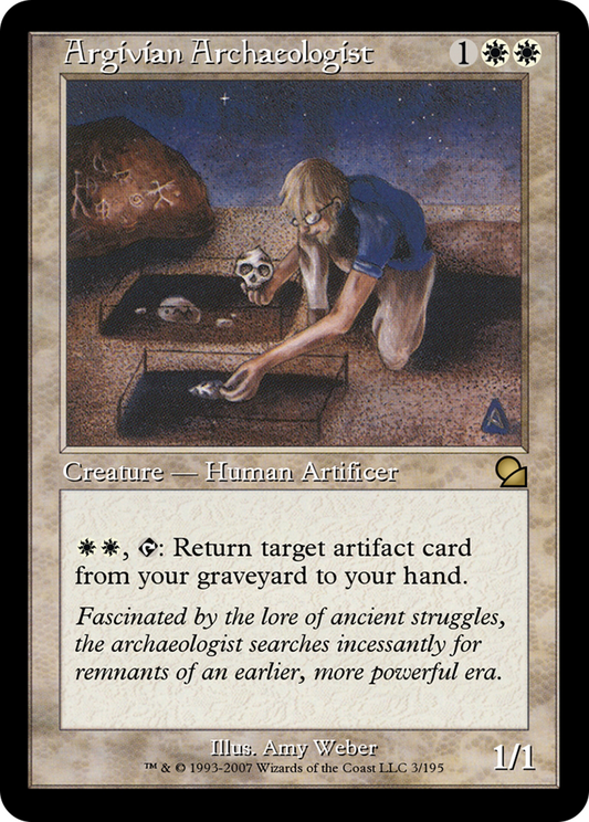 Argivian Archaeologist (ME1-003) - Masters Edition