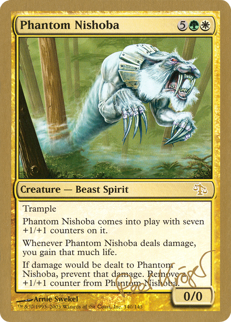 Phantom Nishoba (WC03-PK190) - World Championship Decks 2003