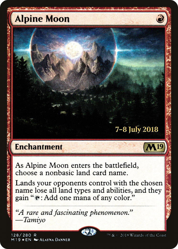 Alpine Moon (PM19-128S) - Core Set 2019 Promos Foil