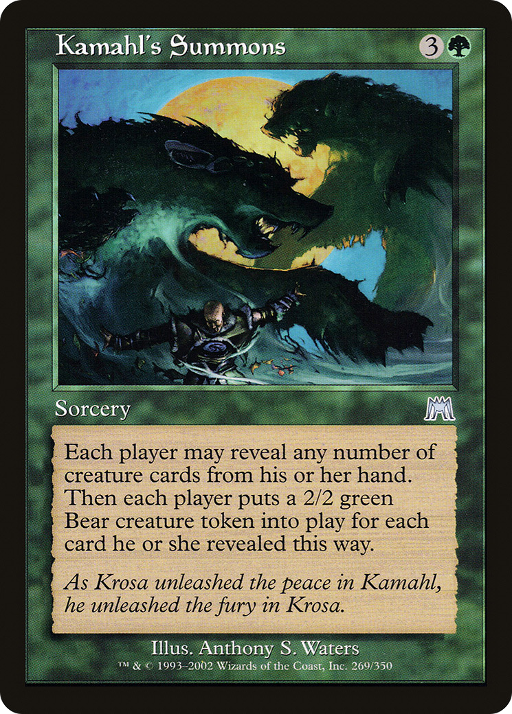 Kamahl's Summons (ONS-269) - Onslaught Foil