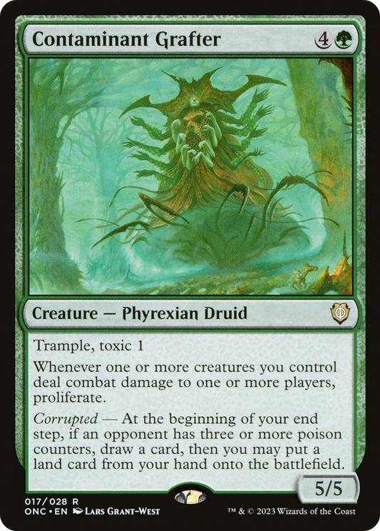 Contaminant Grafter (ONC-017) - Phyrexia: All Will Be One Commander