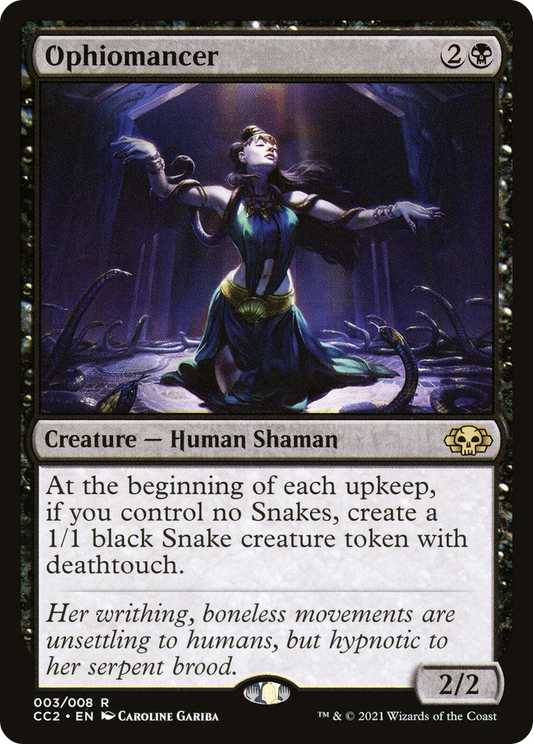 Ophiomancer (CC2-003) - Commander Collection: Black Foil