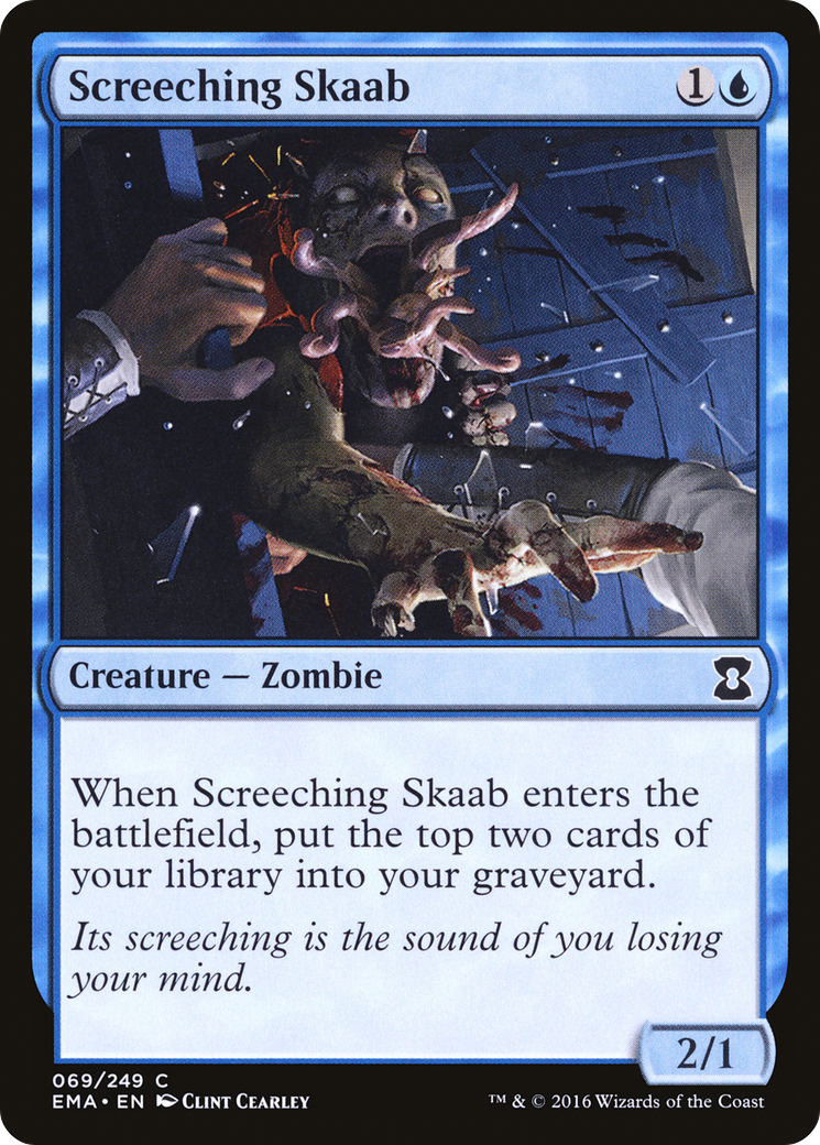 Screeching Skaab (EMA-069) - Eternal Masters Foil