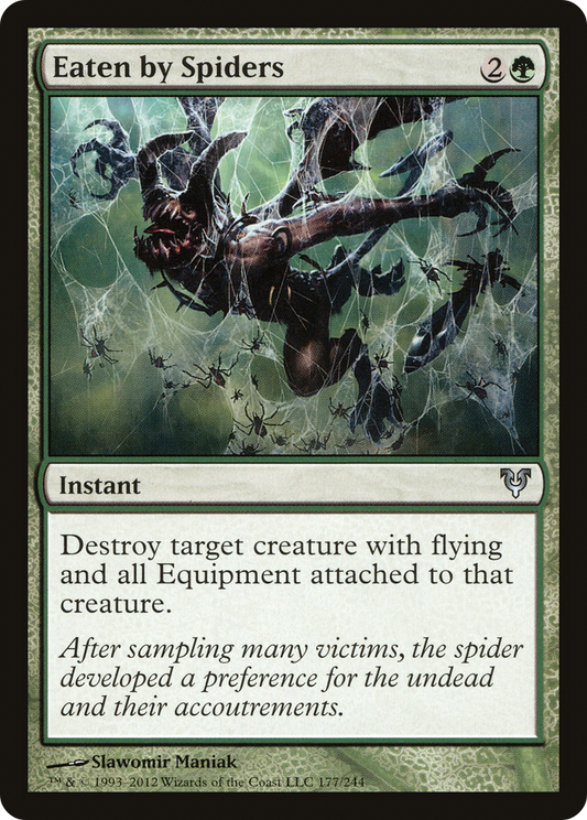 Eaten by Spiders (AVR-177) - Avacyn Restored Foil