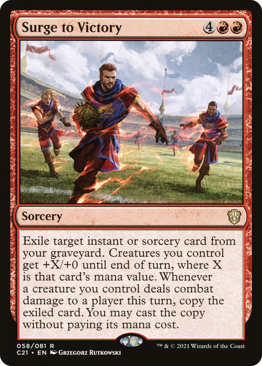 Surge to Victory (C21-058) - Commander 2021