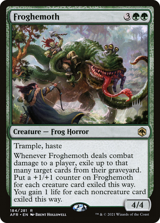 Froghemoth (PAFR-184P) - Adventures in the Forgotten Realms Promos Foil