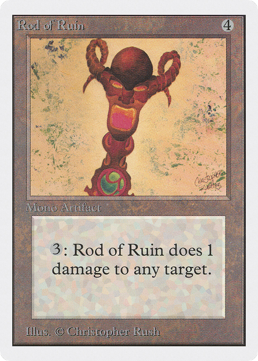 Rod of Ruin (2ED-269) - Unlimited Edition