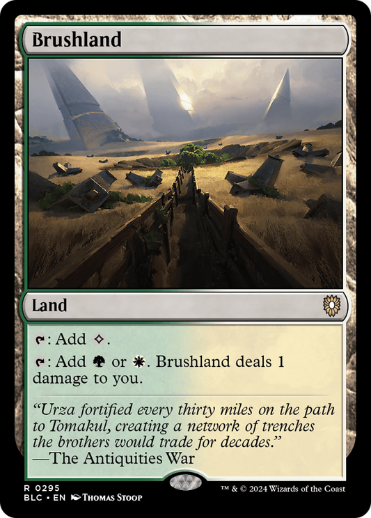 Brushland (BLC-295) - Bloomburrow Commander