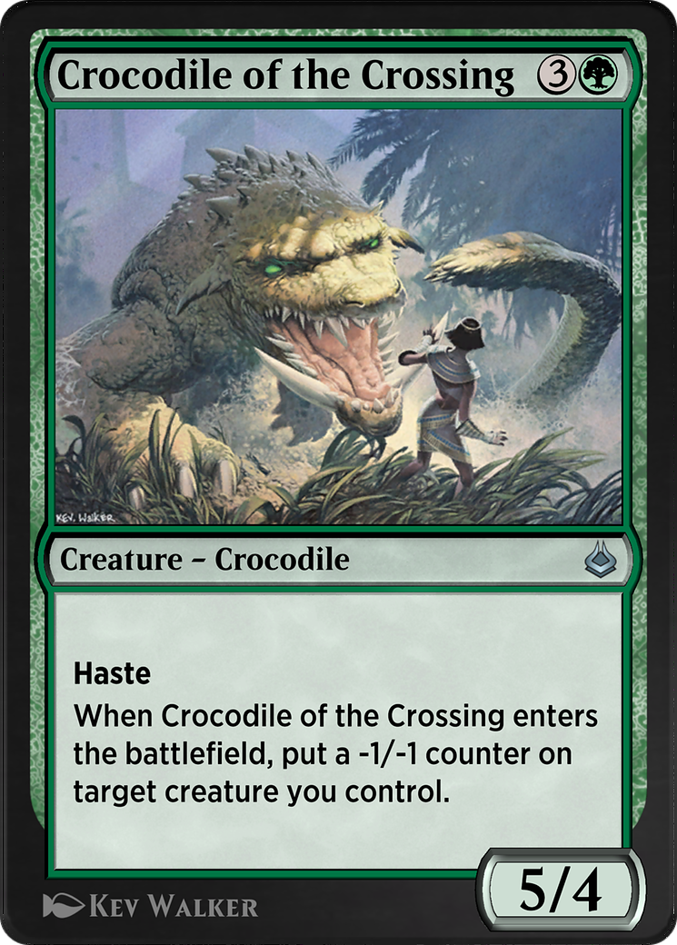 Crocodile of the Crossing (AKR-187) - Amonkhet Remastered