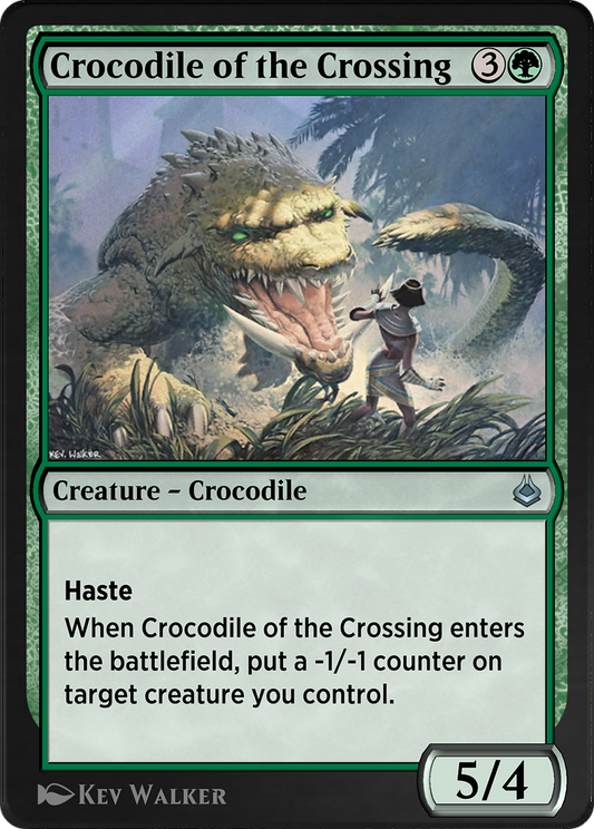 Crocodile of the Crossing (AKR-187) - Amonkhet Remastered