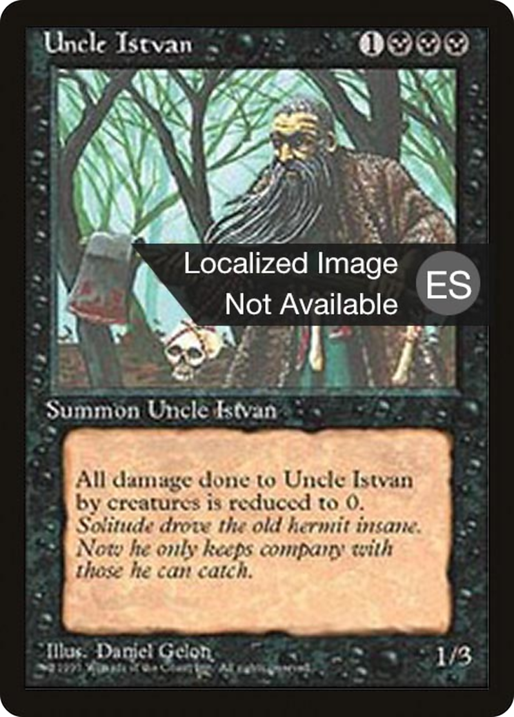 Uncle Istvan (4BB-165) - Fourth Edition Foreign Black Border