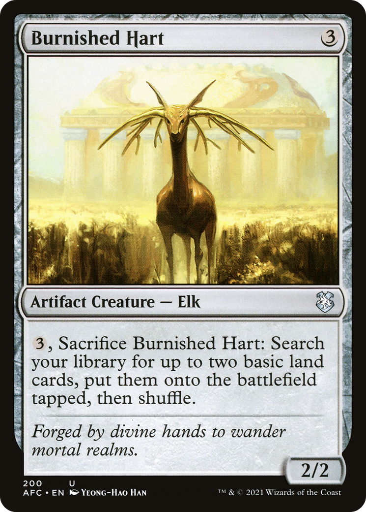 Burnished Hart (AFC-200) - Forgotten Realms Commander