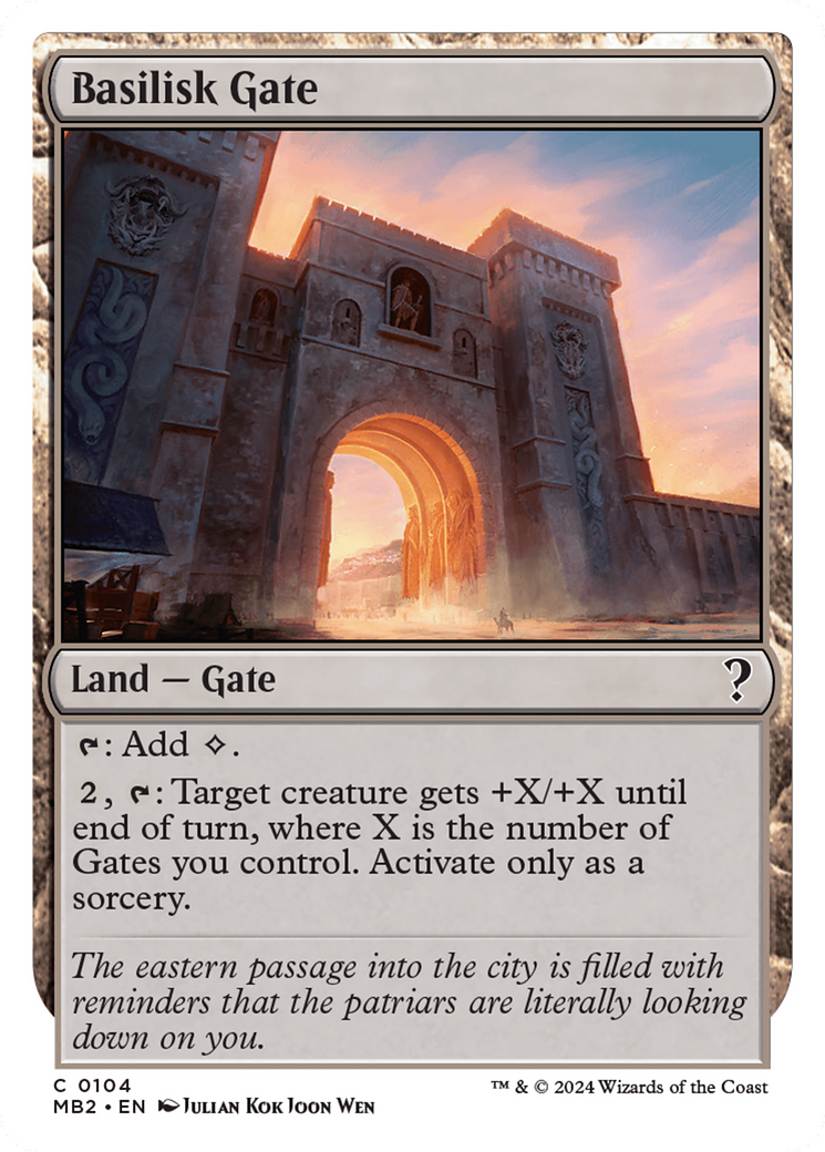 Basilisk Gate (MB2-104) - Mystery Booster 2