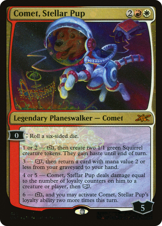 Comet, Stellar Pup (UNF-452) - Unfinity Foil